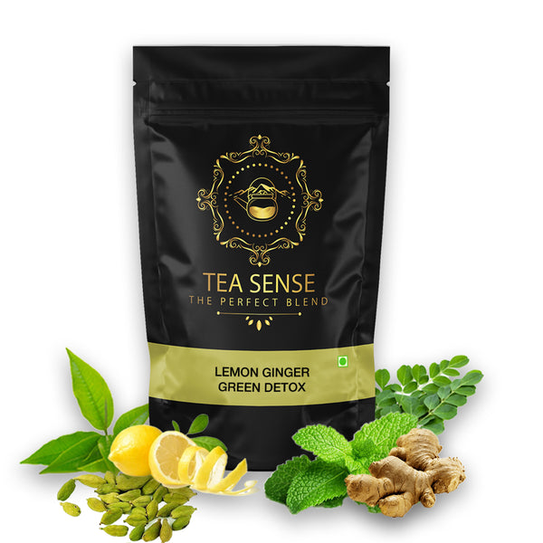 TEASENSE Lemon Ginger Green Detox