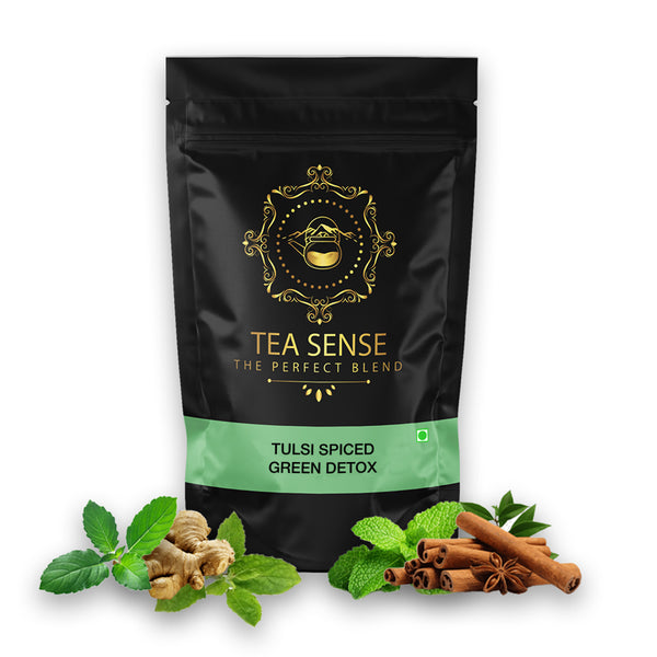 TEA SENSE Tulsi Spiced Green Detox